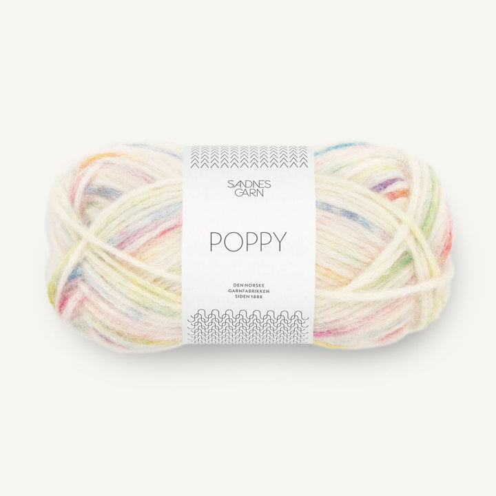 Poppy garn fra Sandnes Garn Trutti frutti