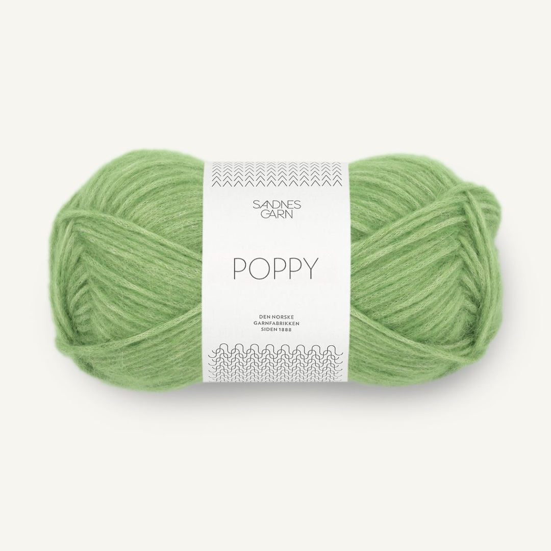 Poppy garn fra Sandnes Garn Spring green