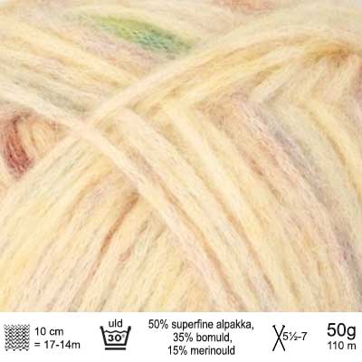 Poppy garn fra Sandnes Garn Tutti frutti sunshine