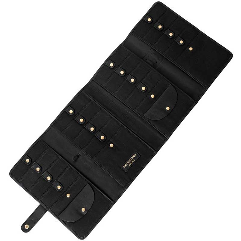 Taske til rundpinde project 82 fra RE:DESIGNED i black/gold