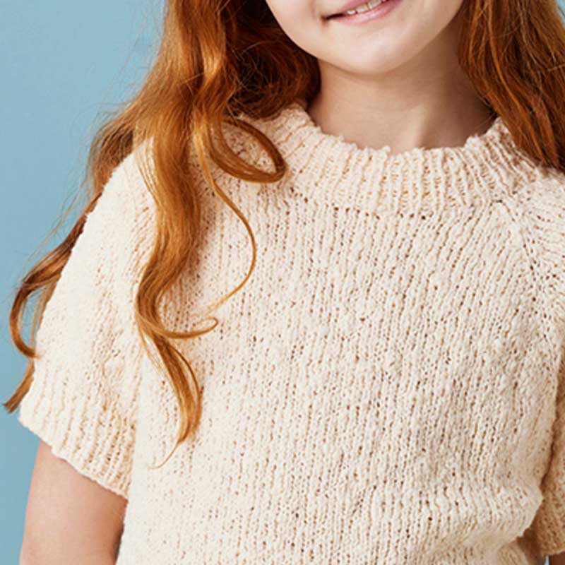 Strikkekit Raglan T-shirt i Ida garn
