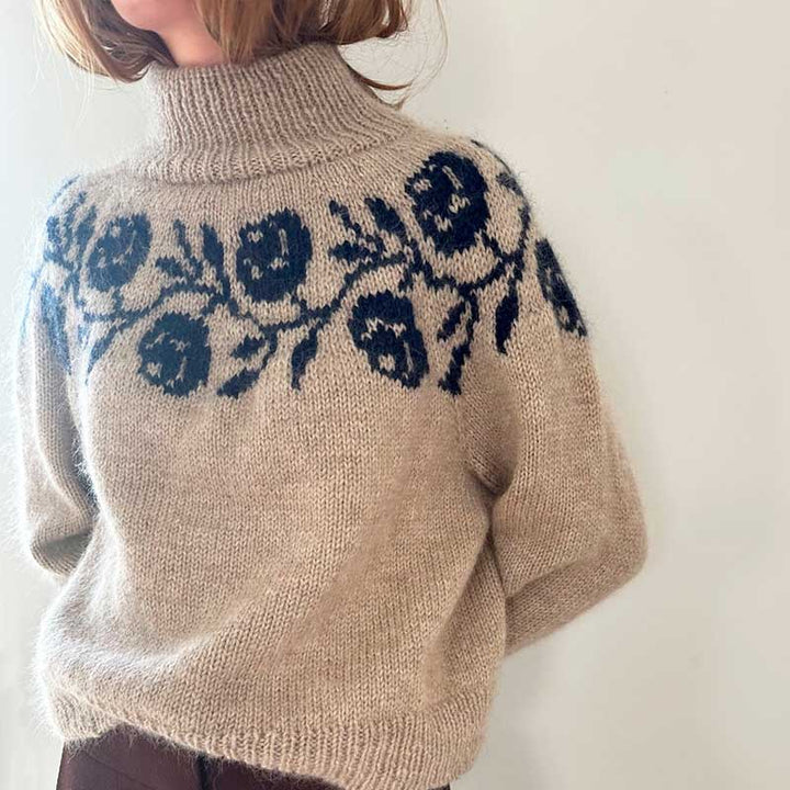 Rosie Yoke sweater fra Le Knit (Opskrift i fysisk papirudgave)