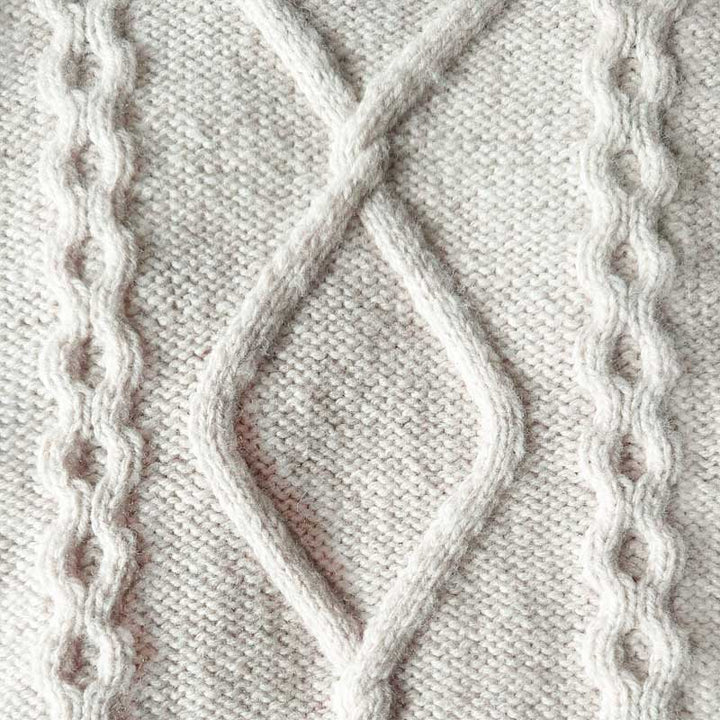 Strikkekit Saga Sweater fra PetiteKnit i Atlas garn