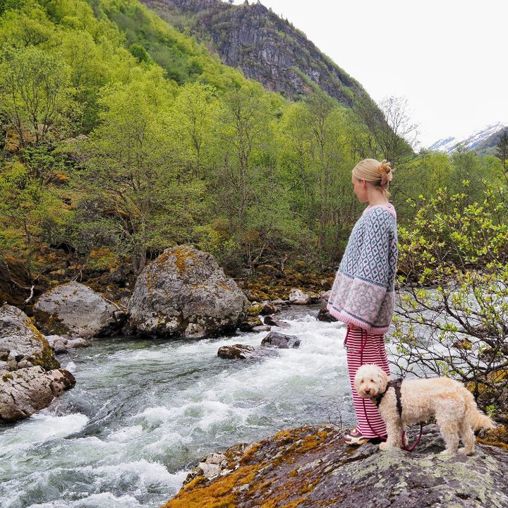Strikkekit Scandi Spring sweater fra Once Upon a Knit Scandinavia