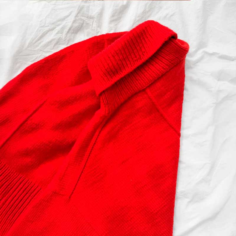 Strikkekit Scarlet Sweater fra PetiteKnit i Double Sunday
