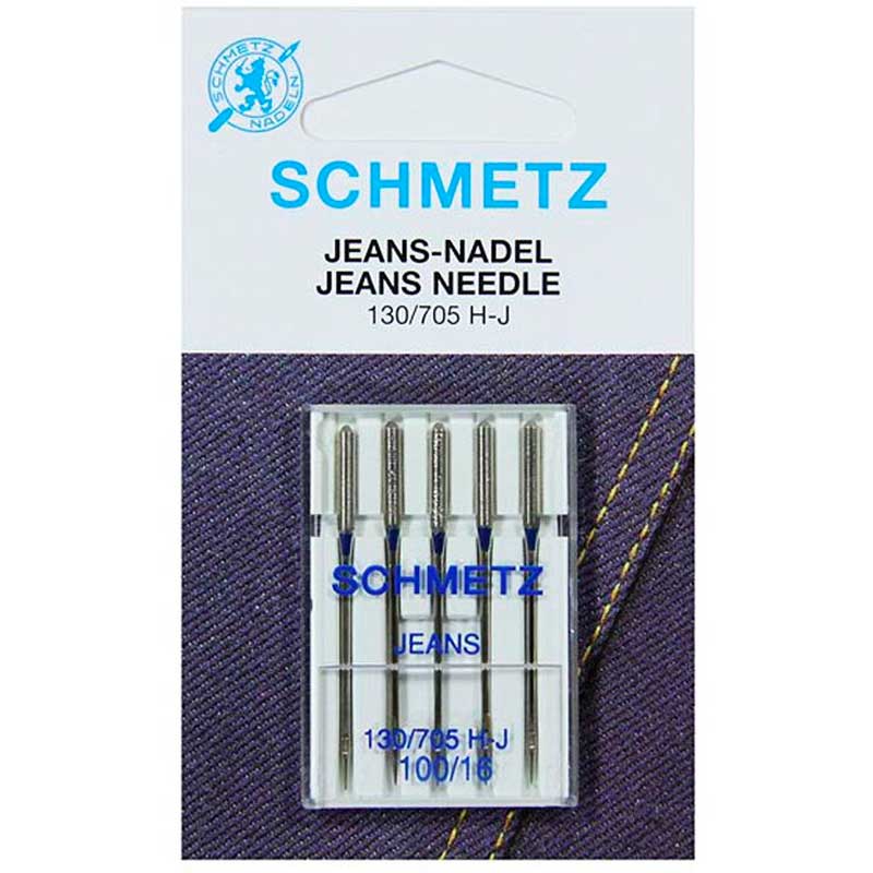 Schmetz Jeans nåle, 130/705 - KreStoffer