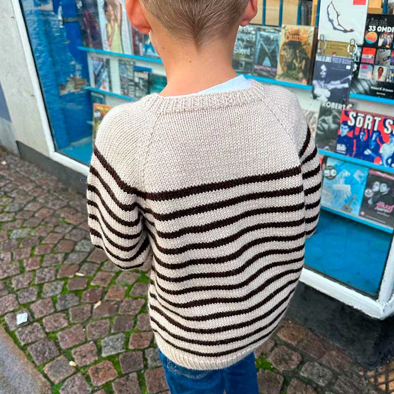 Seaside Sweater fra PetiteKnit (Opskrift i fysisk papirudgave)