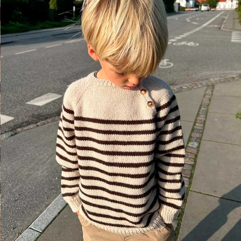 Seaside Sweater fra PetiteKnit (Opskrift i fysisk papirudgave)