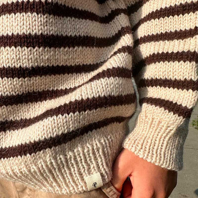Seaside Sweater fra PetiteKnit (Opskrift i fysisk papirudgave)
