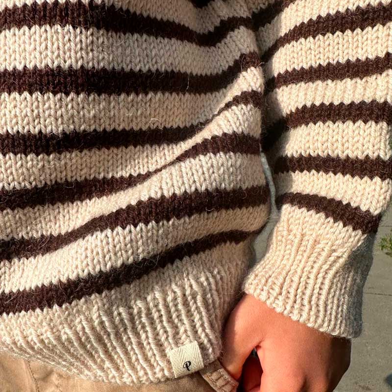 Seaside Sweater fra PetiteKnit (Opskrift i fysisk papirudgave)