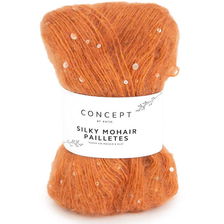 Silky Mohair Paillettes garn fra Concept by Katia Kobber