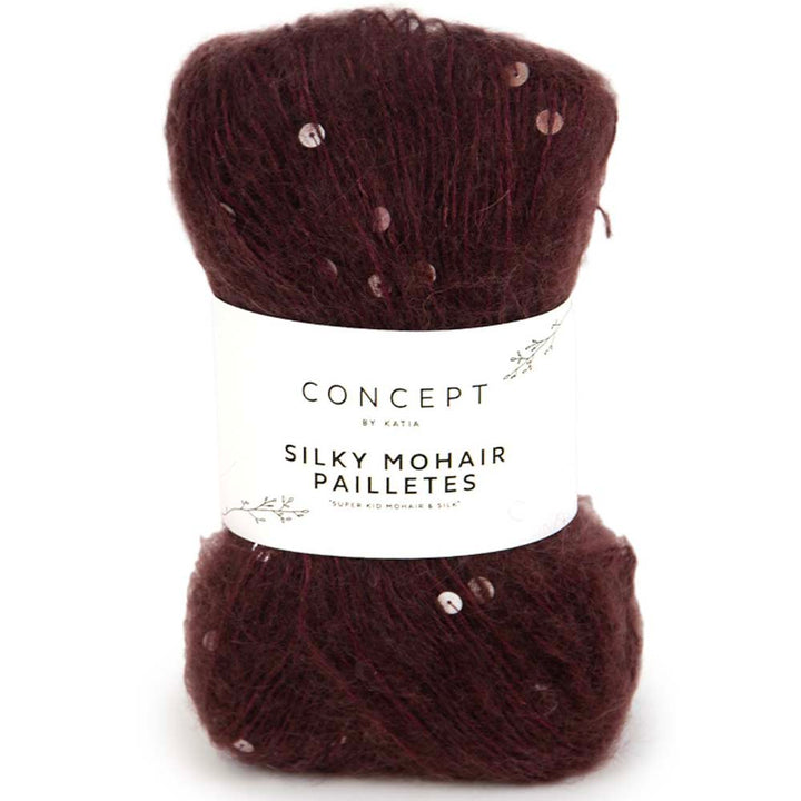 Silky Mohair Paillettes garn fra Concept by Katia Vinrød