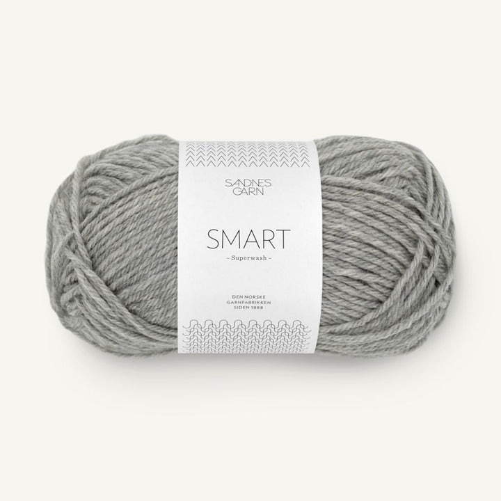 Smart garn fra Sandnes Garn Gråmeleret