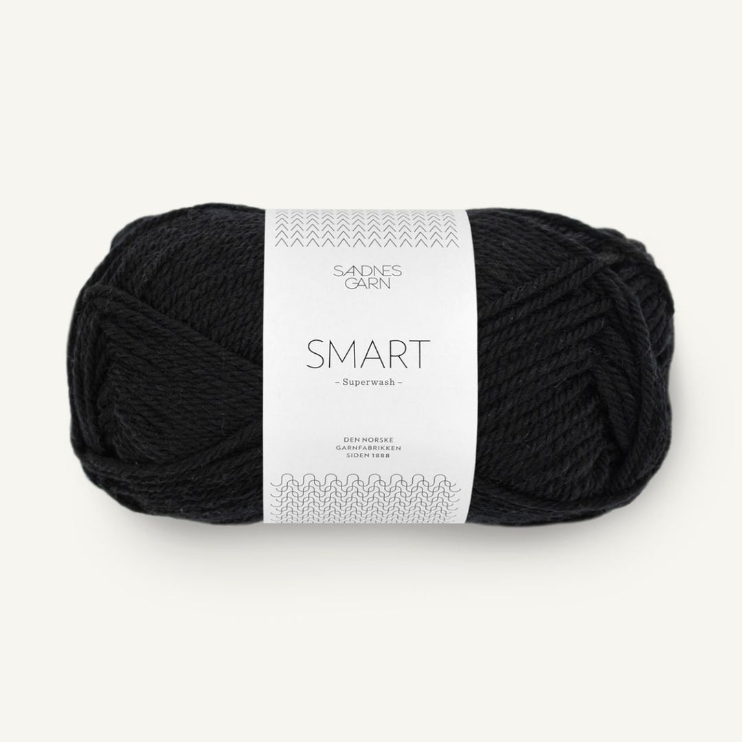 Smart garn fra Sandnes Garn Sort
