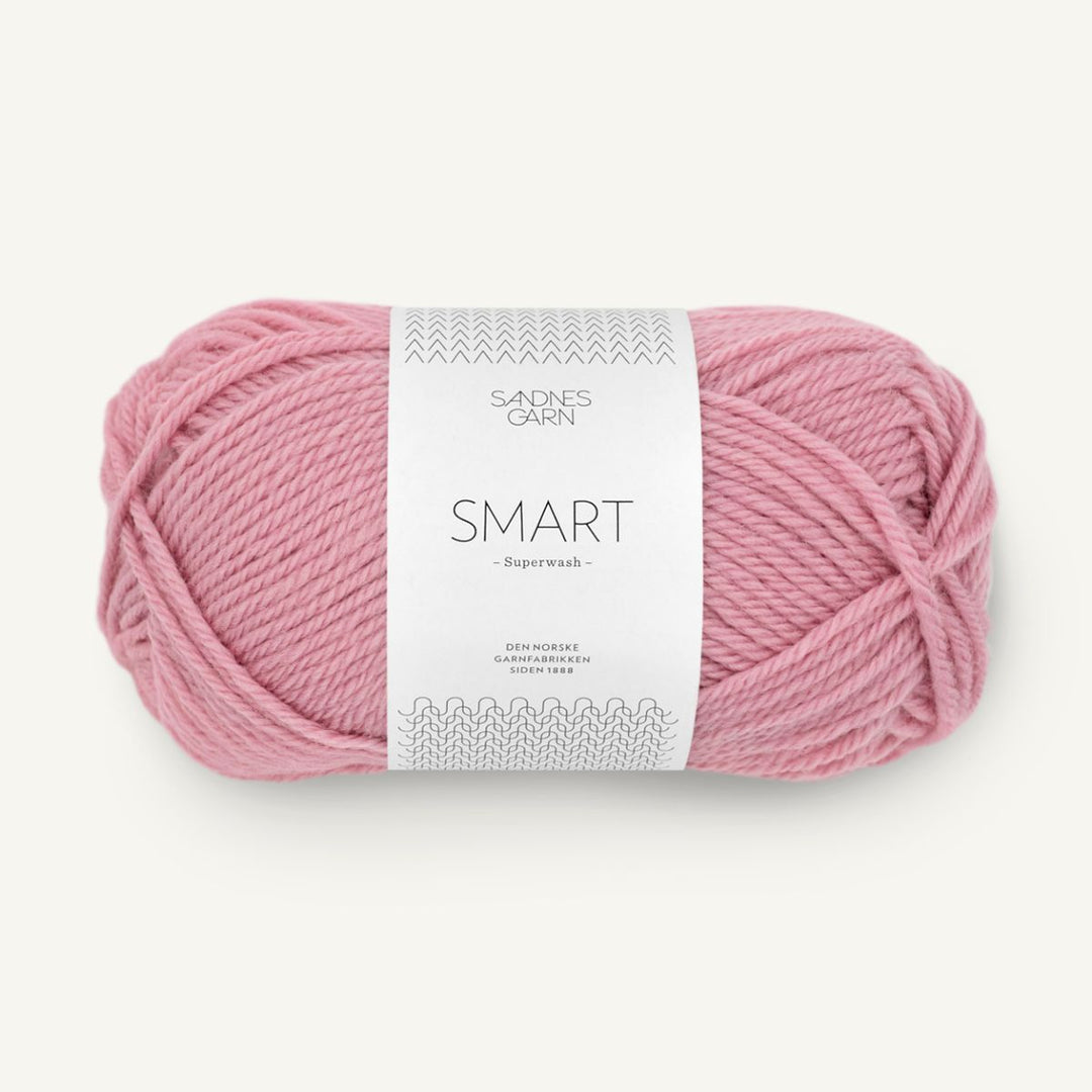 Smart garn fra Sandnes Garn Rosa