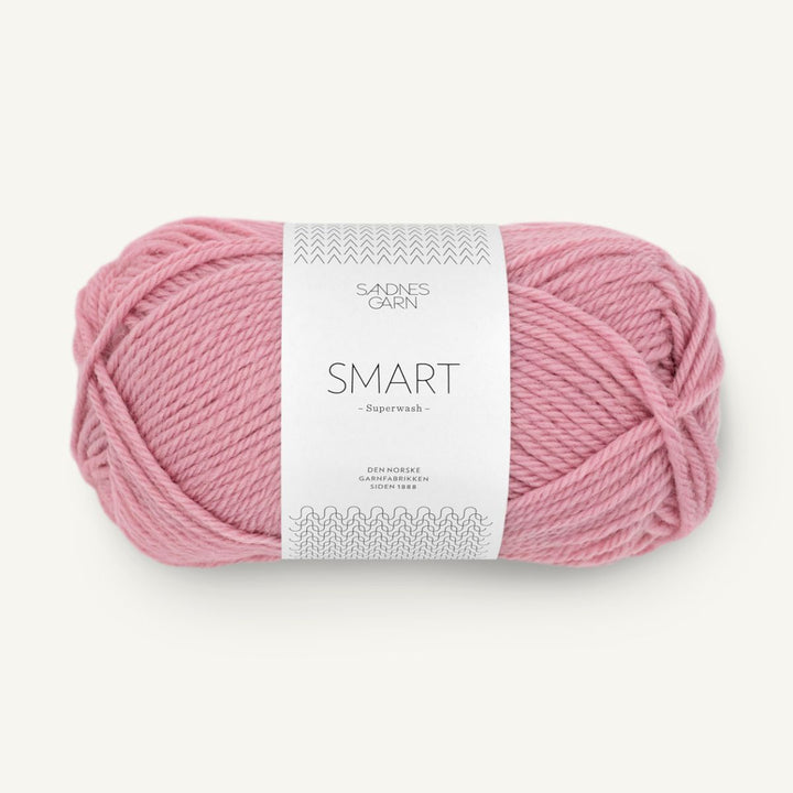 Smart garn fra Sandnes Garn Rosa