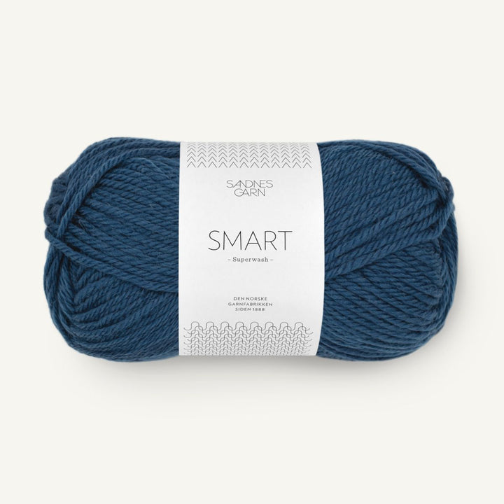 Smart garn fra Sandnes Garn Mørk blå