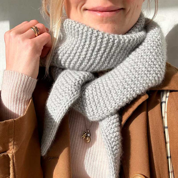 Sophie Shawl fra PetiteKnit (Opskrift i fysisk papirudgave)