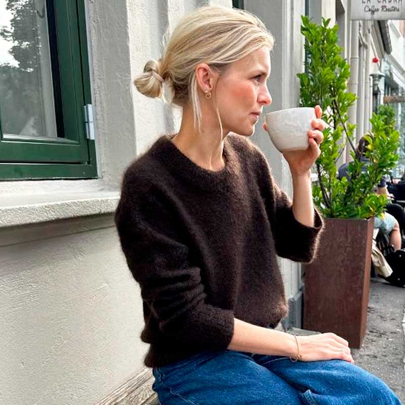 Stockholm Sweater fra PetiteKnit (Opskrift i fysisk papirudgave)