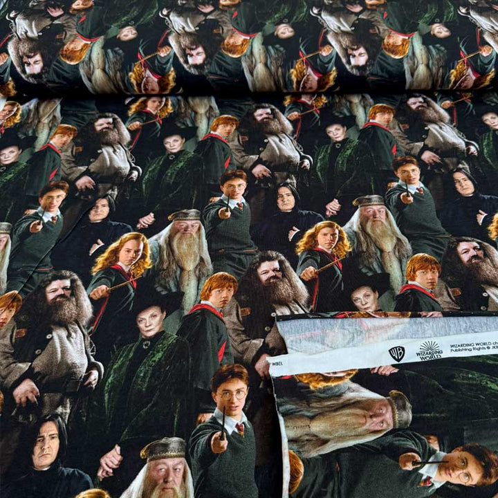 Digital bomuldsjersey med Harry Potter