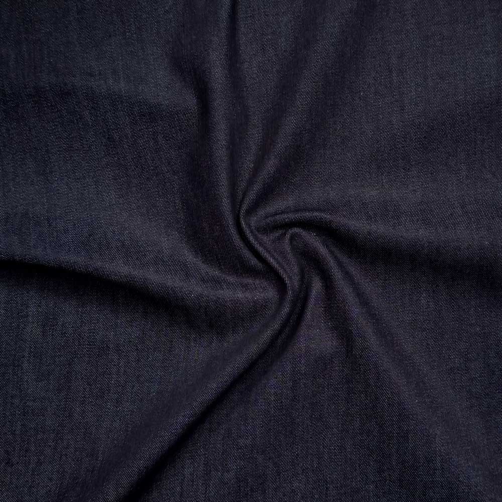 Denim med lidt stræk i midnatsblå