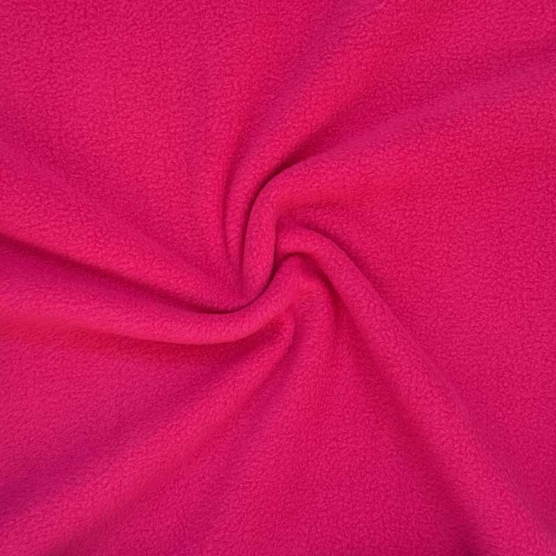 Fleece stof i pink