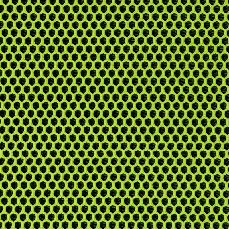 Stof til tasker i sort/lime