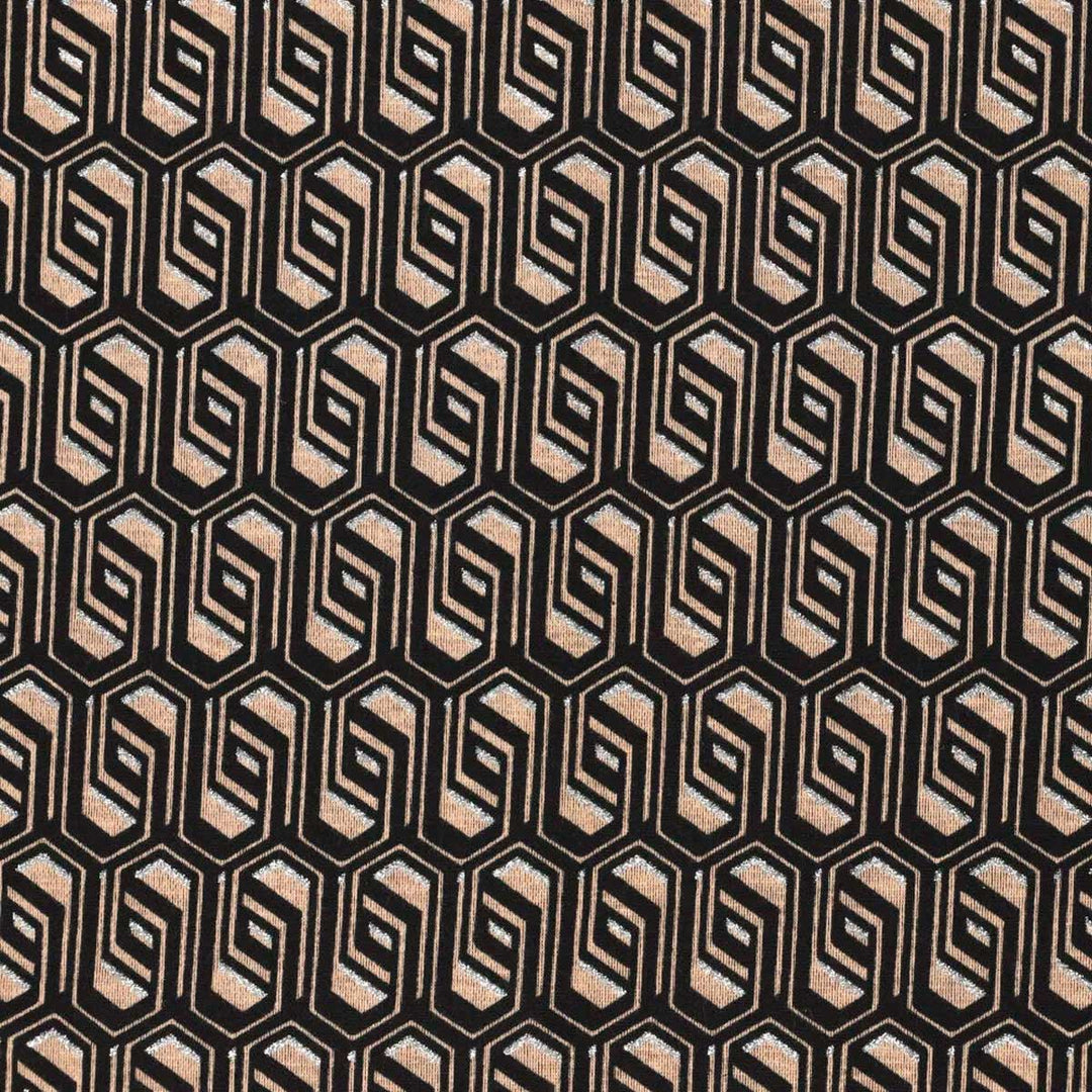 Punta Roma med glitrende effekt i sort/beige