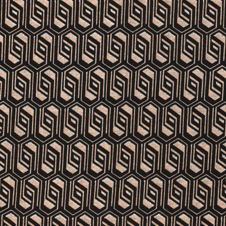 Punta Roma med glitrende effekt i sort/beige