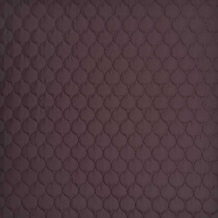 Quilt i små felter kastanje