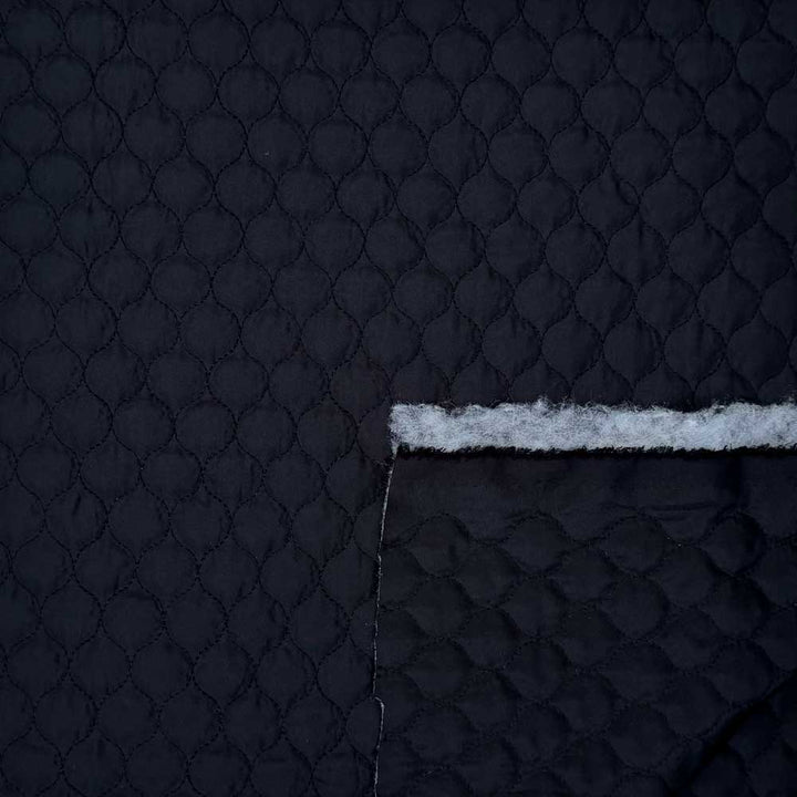 Quilt i små felter sort