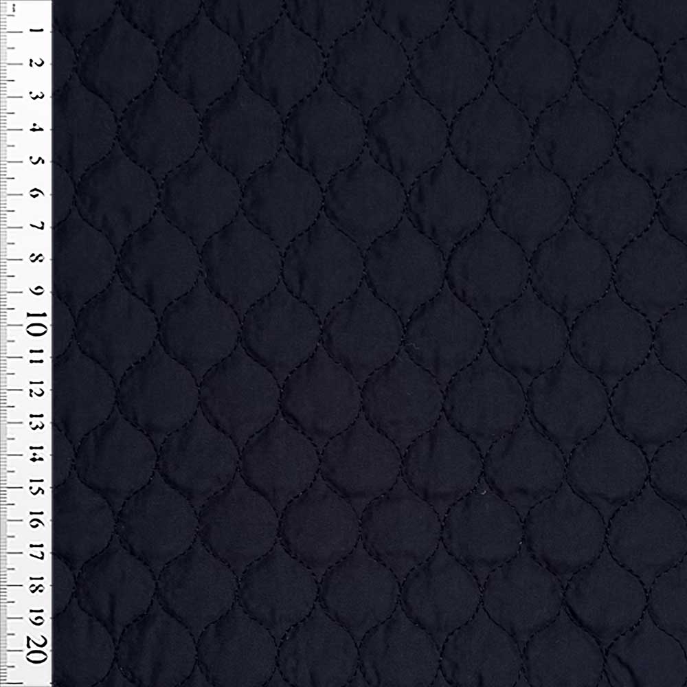 Quilt i små felter sort
