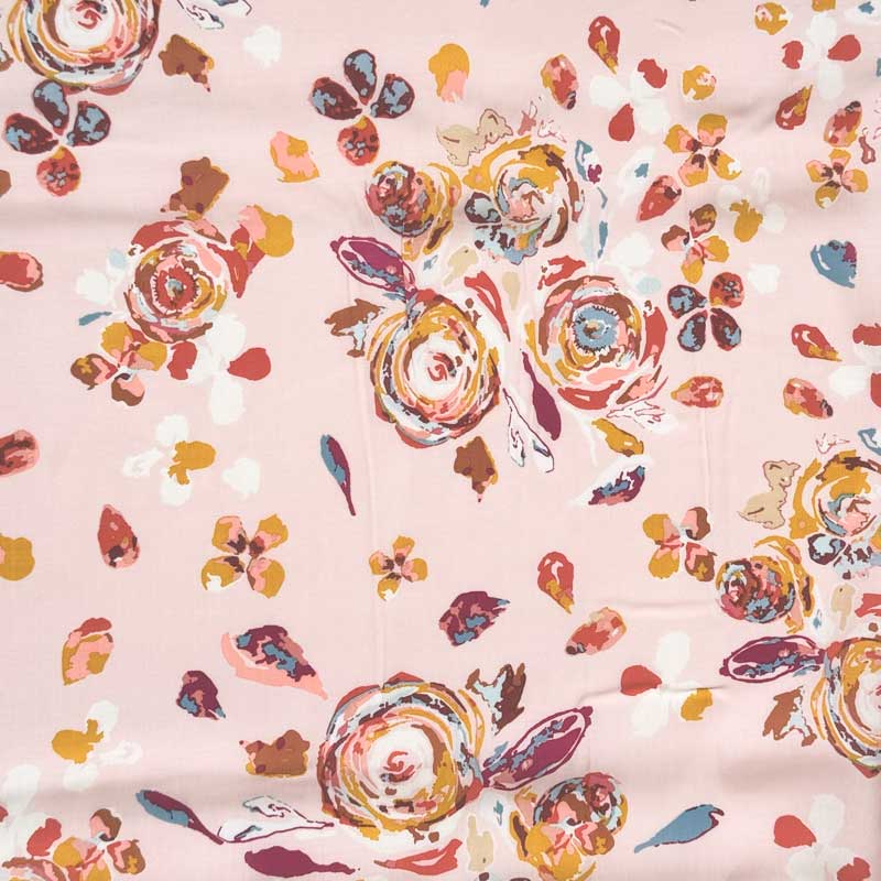 Rayon med Swifting Flora Rosewood fra AGF