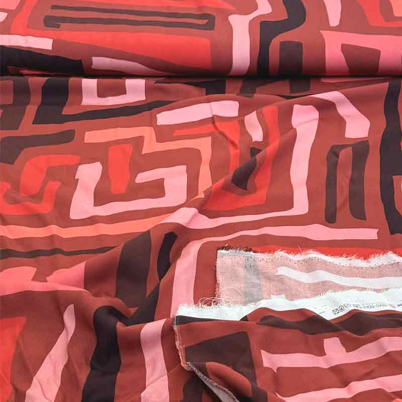 Fast viscose med streg design fra Light and Lush