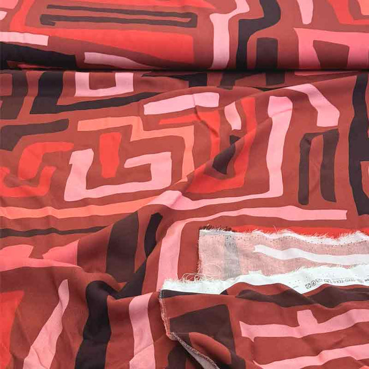 Fast viscose med streg design fra Light and Lush