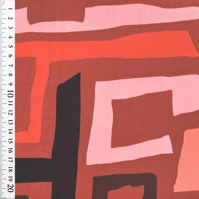 Fast viscose med streg design fra Light and Lush