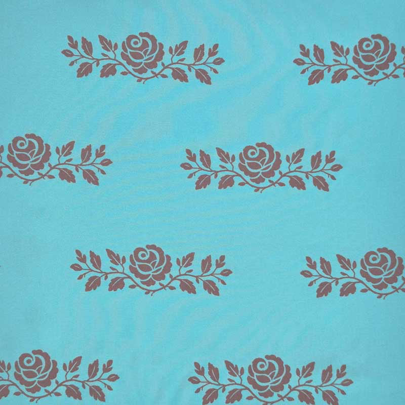 Fast viscose med brun rosengren II