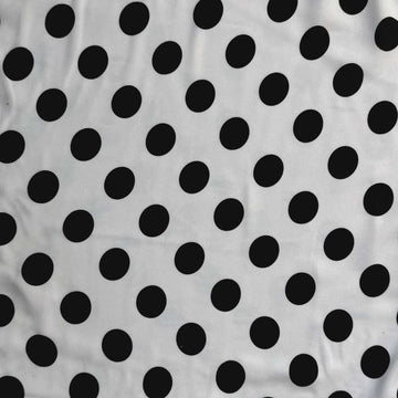 Metervarer - Fast viscose med print