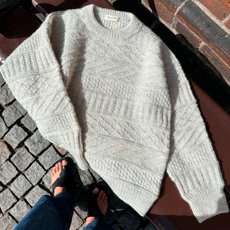 Storm Sweater fra PetiteKnit (Opskrift i fysisk papirudgave)