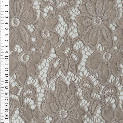 Stræk blonde med blomst, Nude - KreStoffer