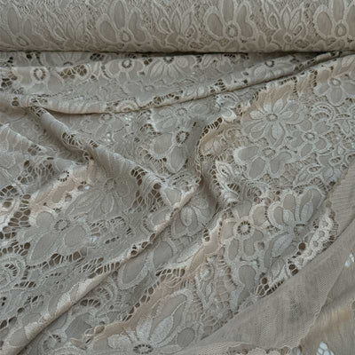 Stræk blonde med blomst, Nude - KreStoffer