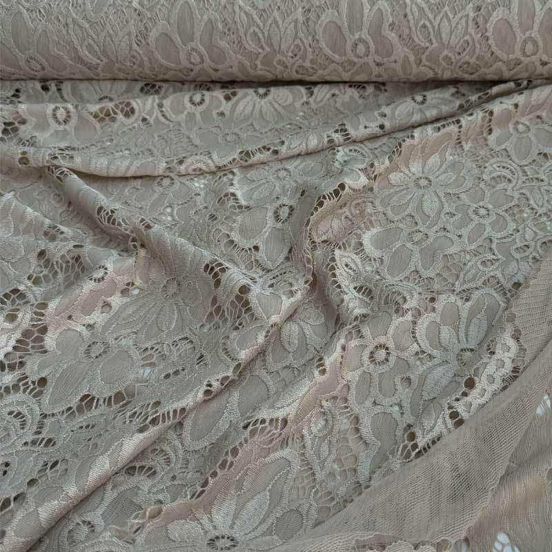 Stræk blonde med blomst, Nude - KreStoffer