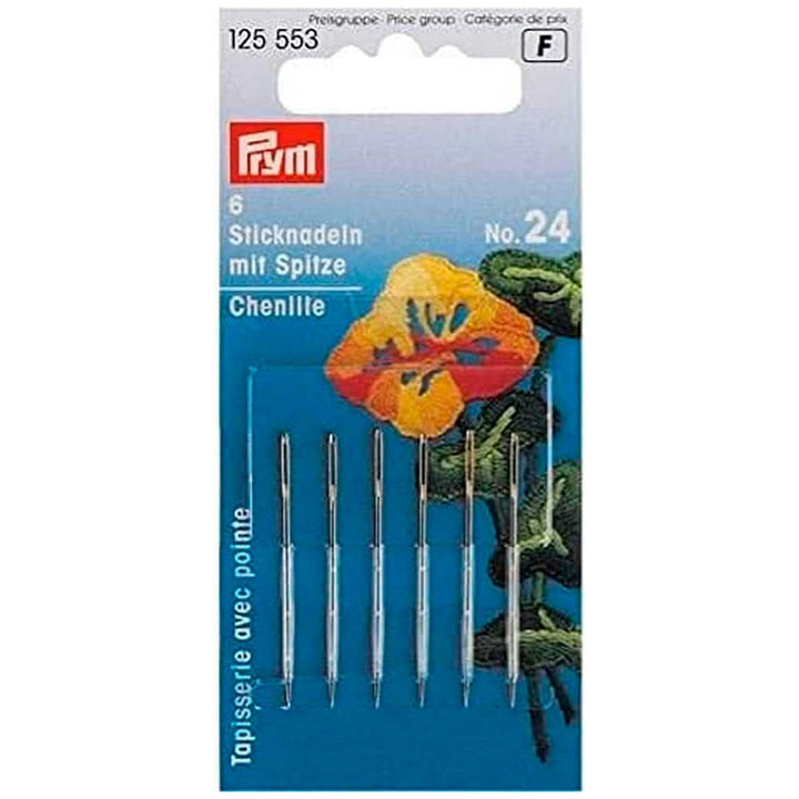 Stramajnåle med spids nr. 24 fra Prym