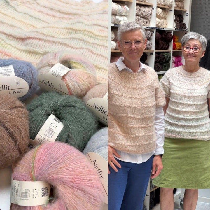Strikkekit Nellie Tee fra NORDIC KNIT HOUSE
