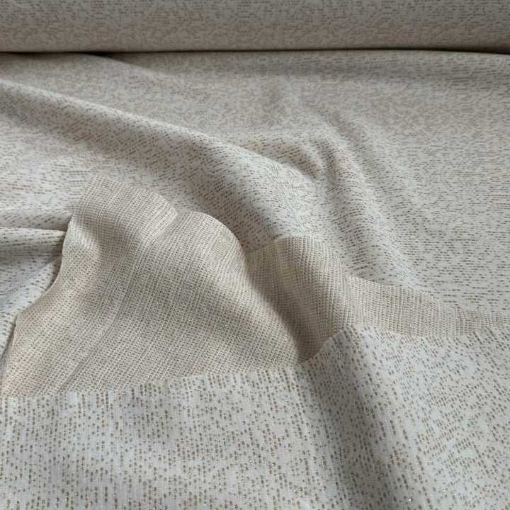 Strik vare med lurex detaljer