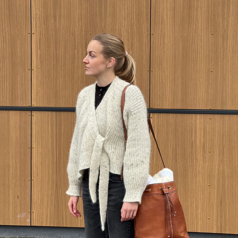 Strikkekit 2409-4 Lumen Cardigan i Tynd Peer Gynt & Tynd Silk Mohair