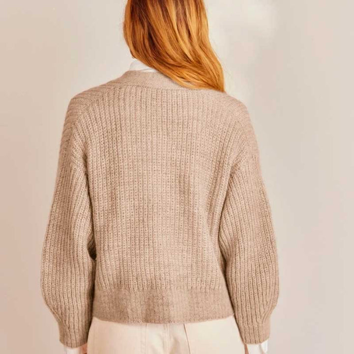 Strikkekit 2409-4 Lumen Cardigan i Tynd Peer Gynt &amp; Tynd Silk Mohair