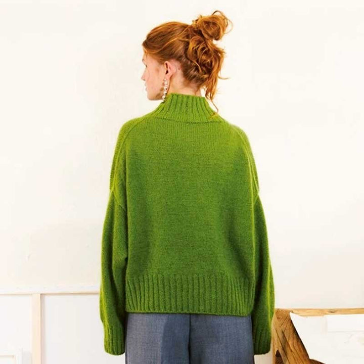 Strikkekit 2502/7b Mindy Sweater i Sunday &amp; Tynd Silk Mohair