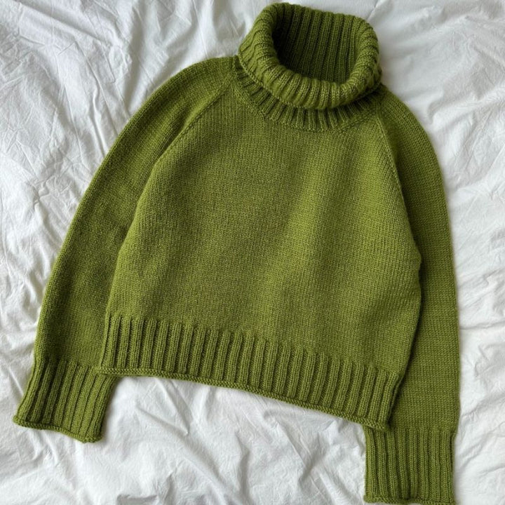 Strikkekit Amy Sweater fra PetiteKnit i Peer Gynt garn