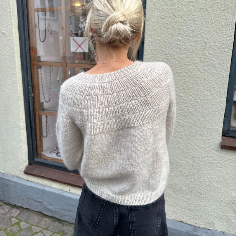 Strikkekit Ankers Trøje My Size dame i Sunday Garn